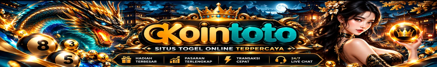 Banner KOINTOTO dark grey orange dan cyan